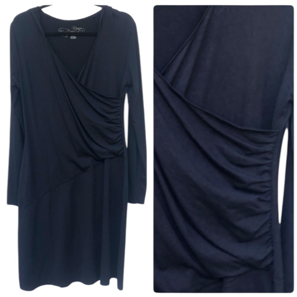 Magellan hoodie wrap dress Athleisure M